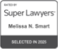 Super Lawyers Melissa N. Smart- selected in 2025