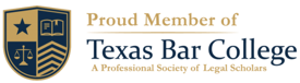 proud member of texas bar college